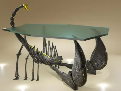 TableScorpion 3D model