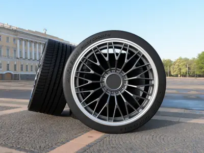  JrMania Rolling Ys plus Tires 3D print model