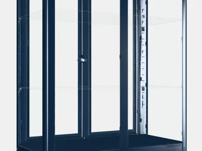 FABRIKOR Glass-door cabinet 3D model
