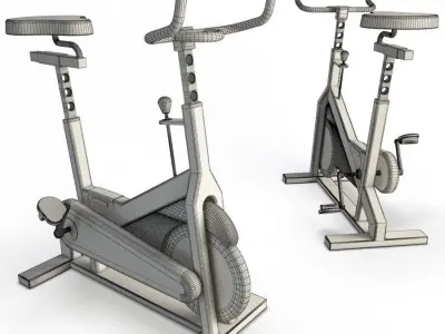 Sport Bike - Spinning Pro 3D model