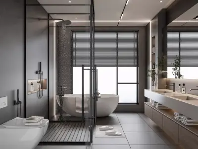 Bathroom 91 3D model