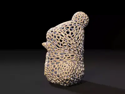 Snowman 3D print model