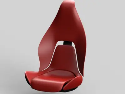 Car Seat  3D model by ggaithgm