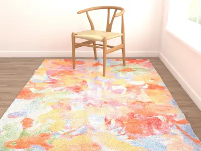 Rugs No 207 Low-poly 3D model