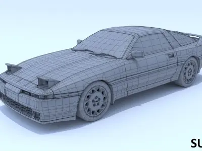 Toyota Supra A70 MK3 3D model