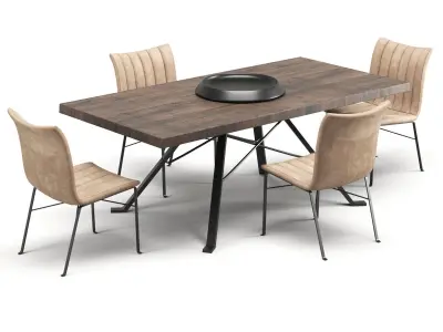 Cantori Artu and Ginevra 3D model