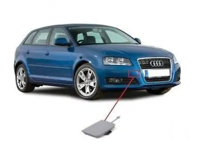 audi a3 front bumper tow cover 3D print model