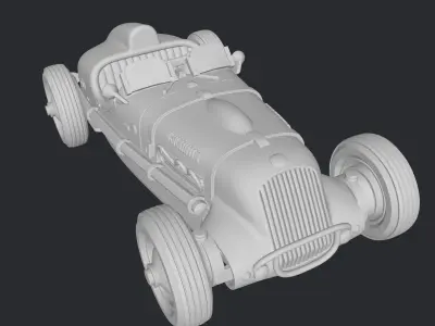 road car 3D print model