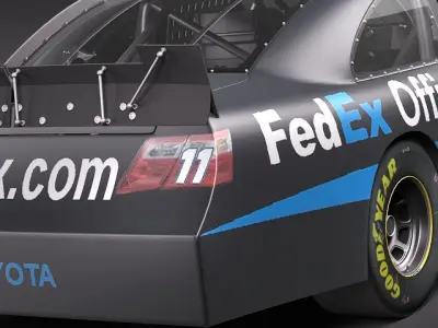 Nascar Toyota 2010-2011 3D model