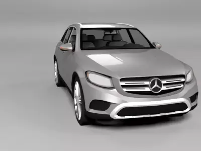 MERCEDES GLC 2016 LOWPOLY Low-poly 3D model