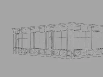 Old House low poly Free low-poly 3D model