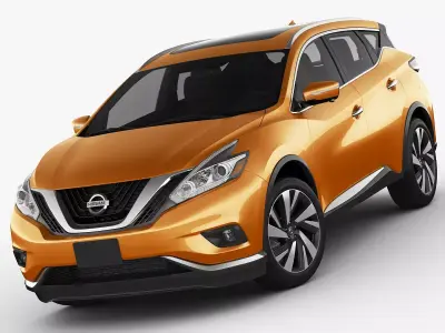 Nissan Murano 2015 3D model