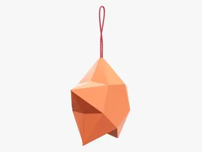 Star shape paper  3D model
