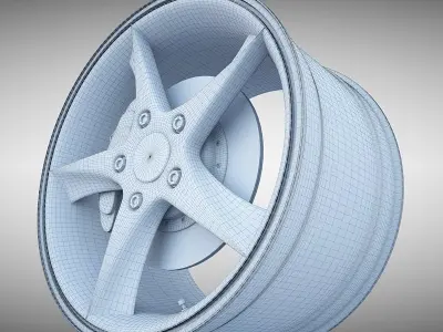 Audi R8 Spyder Wheel 35330 3D model