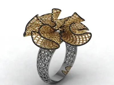 ring wire2 3D print model