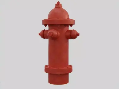 Fire Hydrant 12 - Safety and Emergency Equipment 3D model