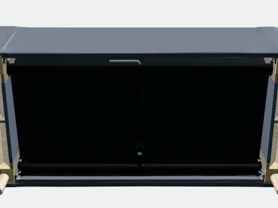 PARUP 2-seater sofa Low-poly 3D model