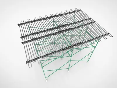 Scaffolding 3D model