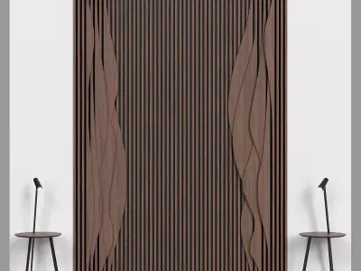 Headboard 040 3D model
