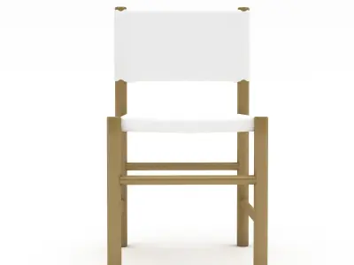 small stool 3D model Low-poly 3D model