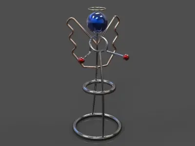 Abstract angel Free 3D model