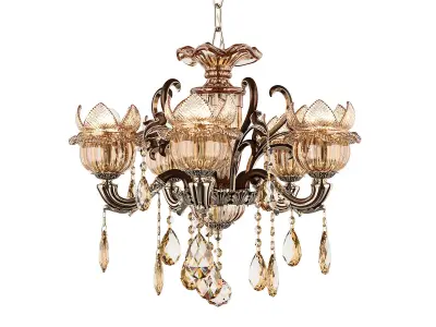 MD 89360-5 Osgona Chandelier 3D model