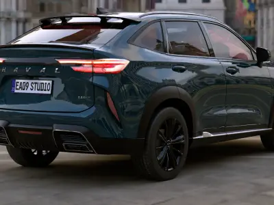HAVAL H6 GT 2024 3D model