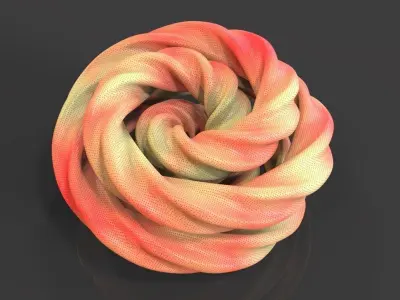 Flower Knot Free 3D model