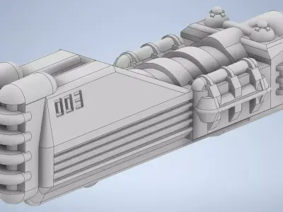 Imperial Luxury Cruiser 3D print model