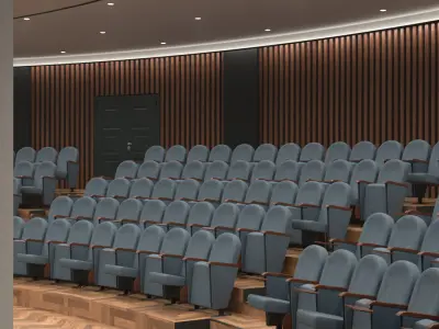 Performance hall 3D model