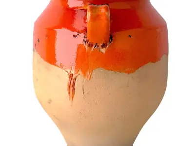 Terracotta Vase or Pot 7 3D model