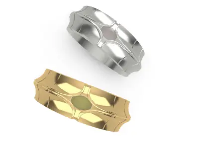 RING CROSS AND RING PPP 3D model