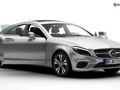 Mercedes CLS Class 2015 3D model