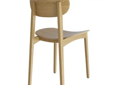 Dana Chair Low-poly 3D model