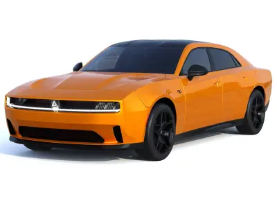 Dodge Charger Daytona 4-door 2025 3D model