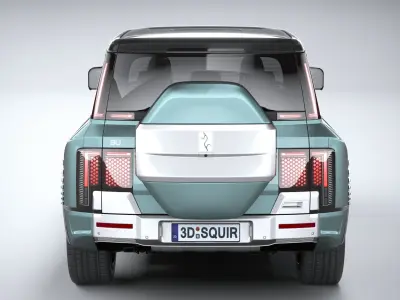 BYD Yangwang U8 2024 3D model