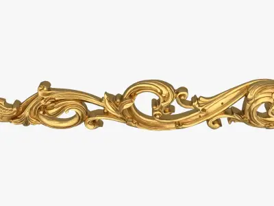 Classic decor ornament 249 3D model