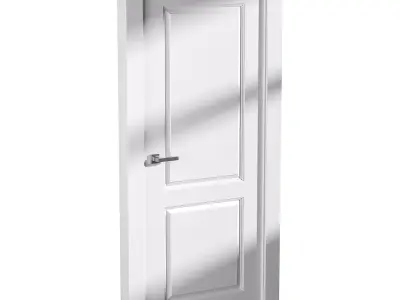 Modern interior door 17 3D model