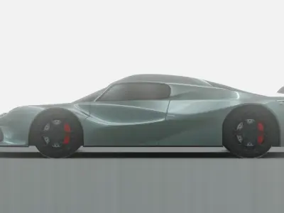 SportsCar Design 3D model