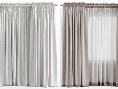 Curtain 16 3D model