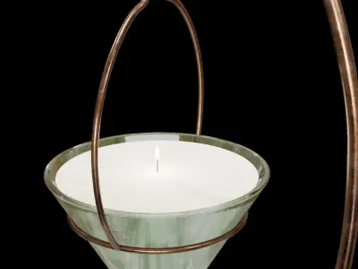 Candle Stick Stylized 3D model