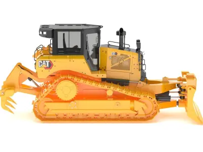 CAT Medium Dozers D6 XE 3D model