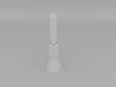 candle Free 3D model get
