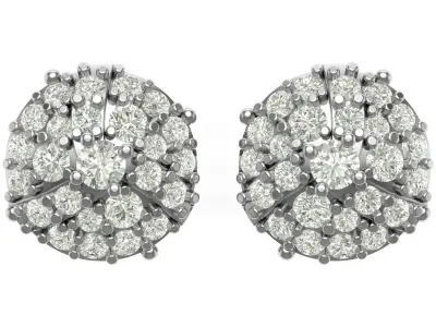 Earring 3D print model 28