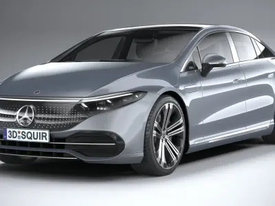 Mercedes-Benz EQS 2021 3D model