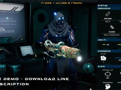 Robot sci fi pack Collection