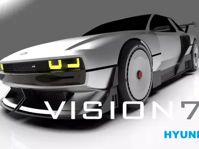 Hyundai N Vision74 3D model