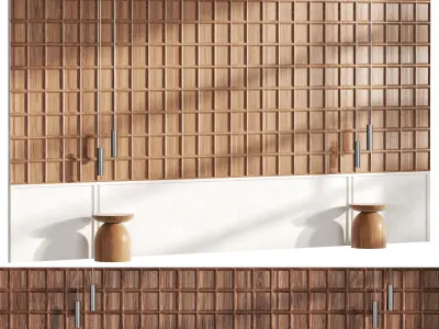 Decorative wall panel N1 3D model purchase