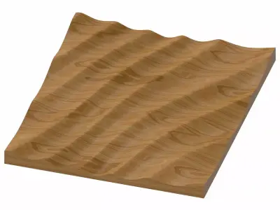 Decorative panel STL 3D model