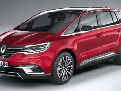 Renault Espace 2020 3D model